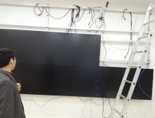 杭州萧山三星55寸3x3拼接3.8mm工程案例